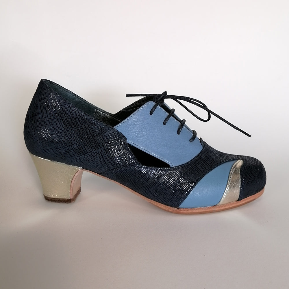 Frida %100 Deri El Yapımı Kadın Flamenko Dans Ayakkabısı