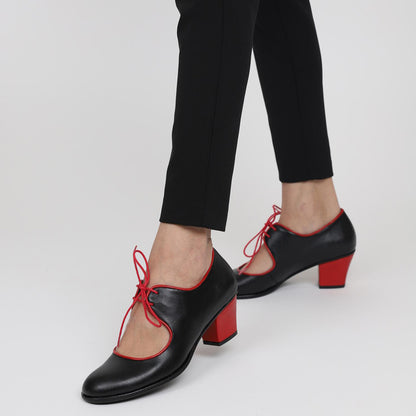 Heda 100% Leather Handmade Women's Heeled Shoes