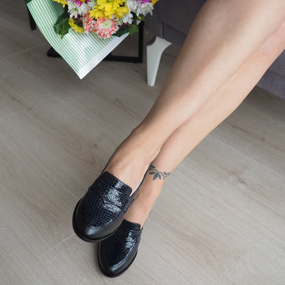 Leila 100% Leather Handmade Heeled Shoes