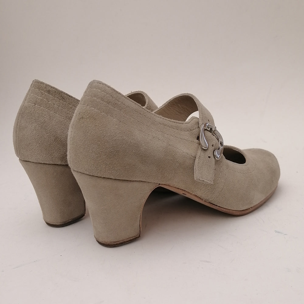 Maria %100 Deri El Yapımı Kadın Flamenko Ayakkabı