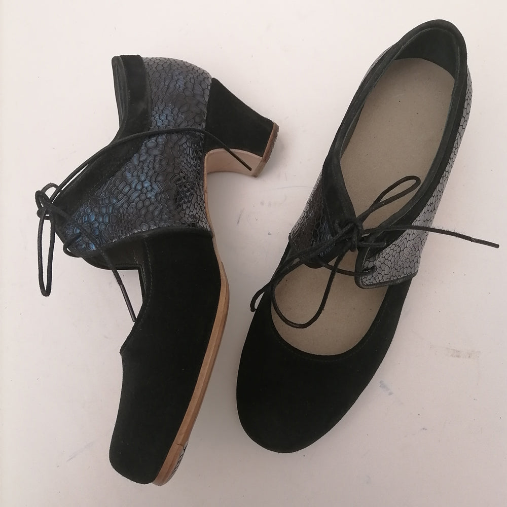 Omaha %100 Deri El Yapımı Kadın Flamenko Ayakkabı