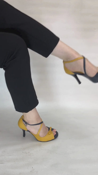 Aria 100% Leather Handmade Tango Dance Shoes