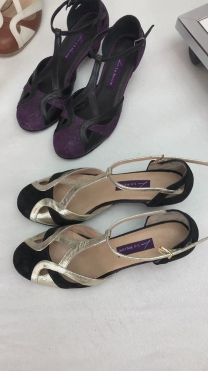Sera 100% Leather Handmade Women's Dance Shoes