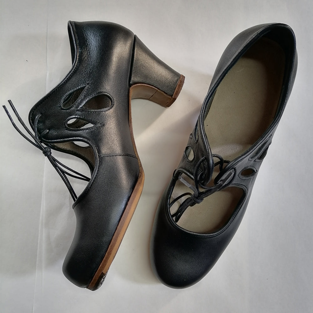 Romina %100 Deri El Yapımı Flamenko Ayakkabı