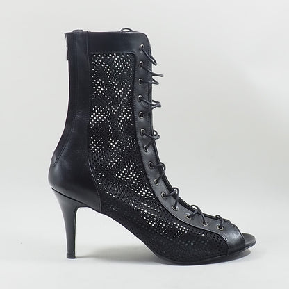 High Heels 100% Leather Handmade Women's Dance Boots