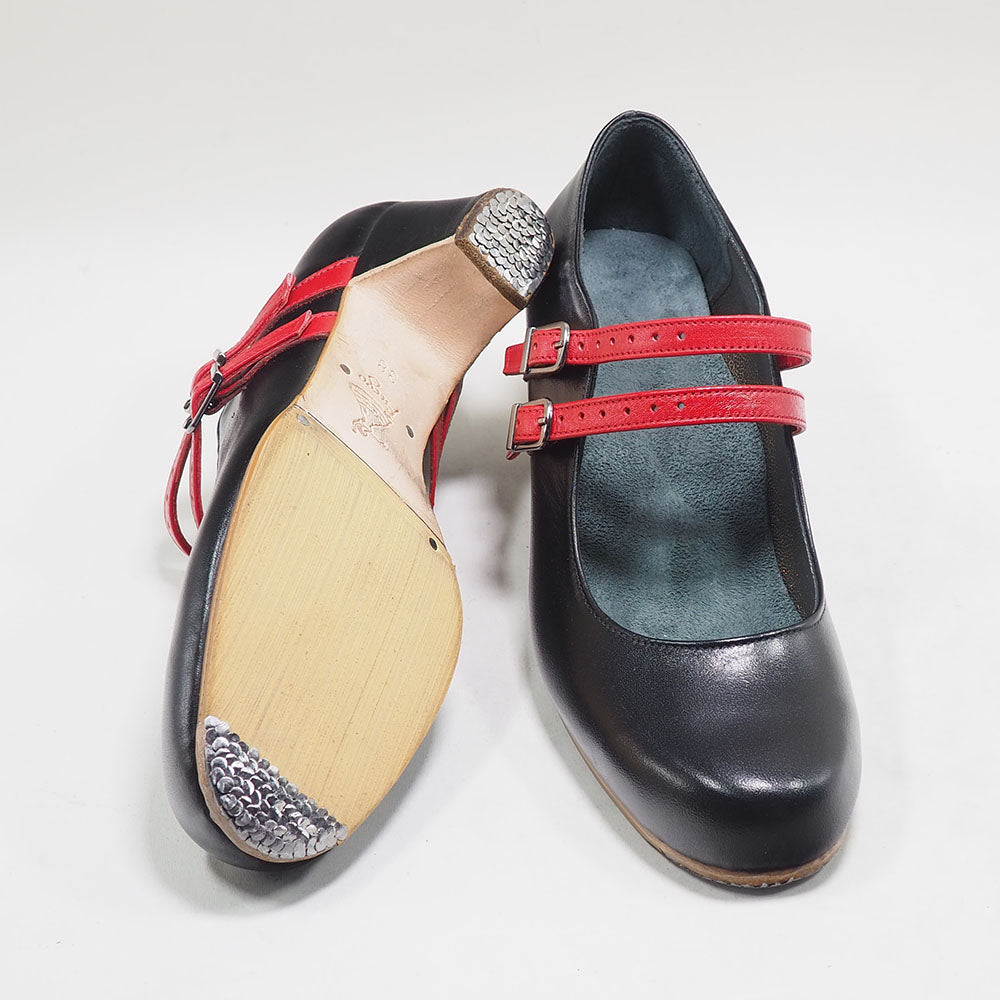 Miranda %100 Deri El Yapımı Kadın Flamenko Ayakkabı