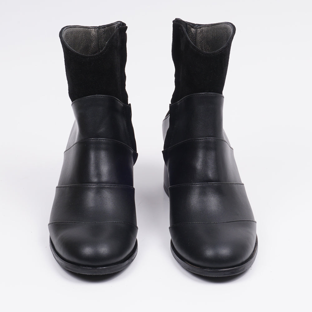 Alvin % 100 Deri Özel Tasarım El Yapımı Kadın Bot